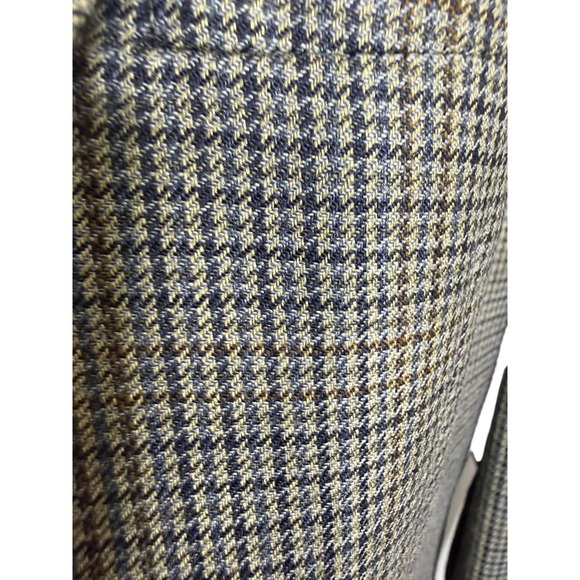 Vintage Lauren Ralph Lauren Men's Houndstooth Blazer Sport Coat Size 46L - Picture 6 of 10